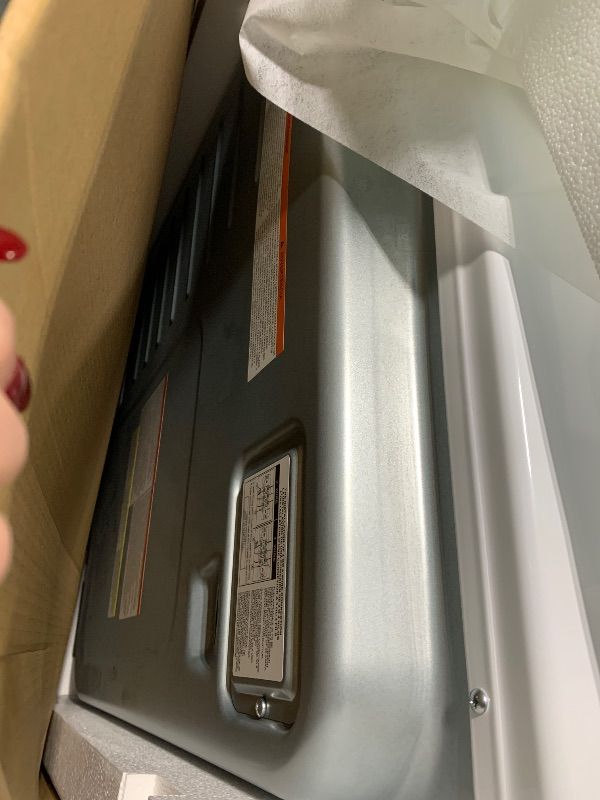 Photo 1 of ****UNTESTED****** Kenmore 8.0 cu. ft. Front Load Electric Dryer with Wrinkle Guard & Accela Steam to Reduce Wrinkles, Static & Odors - Smart Sensor Drying - LED - ENERGY STAR Certified - White