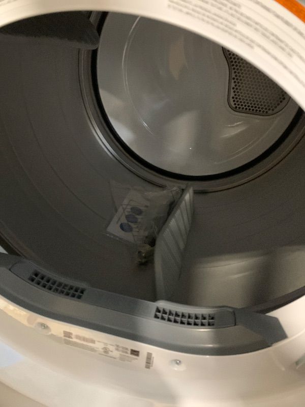 Photo 1 of ****UNTESTED****** Kenmore 8.0 cu. ft. Front Load Electric Dryer with Wrinkle Guard & Accela Steam to Reduce Wrinkles, Static & Odors - Smart Sensor Drying - LED - ENERGY STAR Certified - White