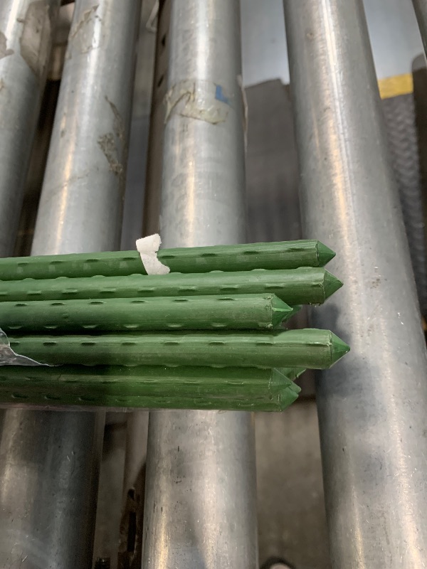 Photo 1 of ****SIMILAR ITEM****** ROMODEN Garden Stakes 48'' Plant Sticks, 15PCS Plastic Coated Steel 4ft Plant Stakes Support for Growing Climbing Plants, Tomato Stakes Gardening Supplies