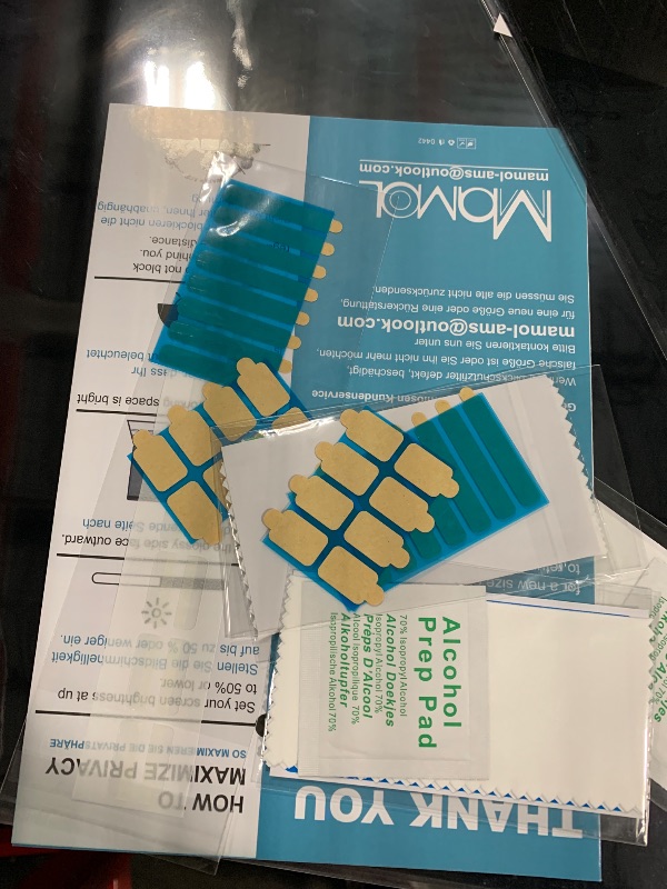 Photo 1 of [5-Pack] 24 Inch Computer Privacy Screen for 16:10 Widescreen Monitor, Anti Glare Anti-UV Eye Protection Desktop PC LED Monitor Filter, Removable Anti-Scratch Screen Film 24in