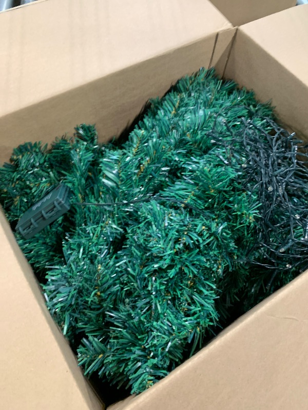 Photo 1 of ****** SIMILAR ITEM****** 6ft Skinny Cross Christmas Tree with 33ft Plug-in String Lights(100 Bulbs) & White Silk Scarf & Crown of Thorns, Jesus Christ Catholic Cross Decor, Xmas Holiday Home Indoor Outdoor Decorations