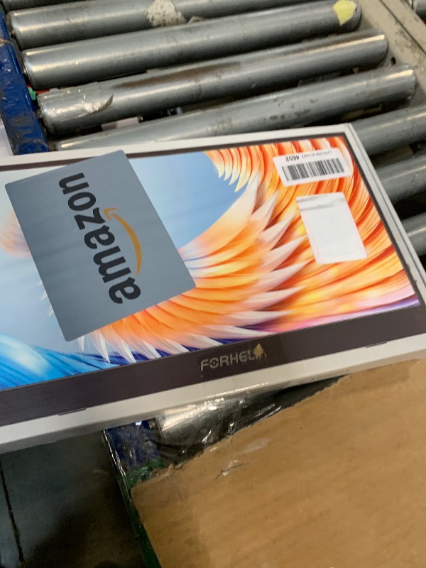 Photo 1 of **SCREEN IS DAMAGED**
ForHelp 15.6inch Portable Monitor,1080P USB-C HDMI Second External Monitor for Laptop,PC,Mac Phone,PS,Xbox,Swich,IPS Ultra-Thin Zero Frame Gaming Display/Premium Smart Cover