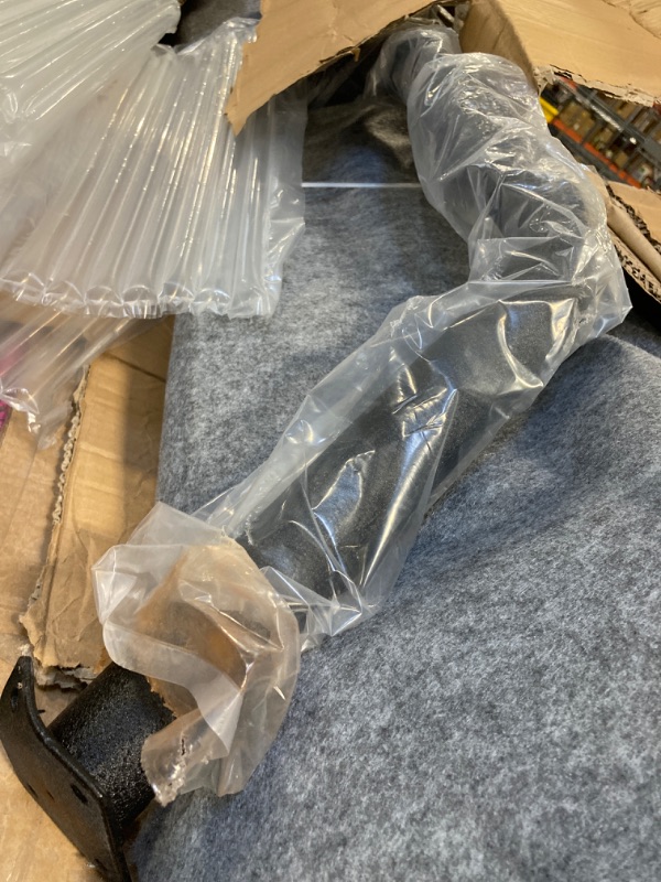 Photo 1 of ?ECOTRIC Front Bumper Compatible with 2007-2025 Wrangler Unlimited JL/JLU & Gladiator JT, 2007-2018 JK Front Bumper Rock Crawler Winch Plate W/Winch Plate & 2 18W LED Lights D-rings