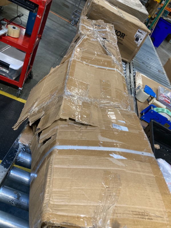 Photo 1 of ?ECOTRIC Front Bumper Compatible with 2007-2025 Wrangler Unlimited JL/JLU & Gladiator JT, 2007-2018 JK Front Bumper Rock Crawler Winch Plate W/Winch Plate & 2 18W LED Lights D-rings