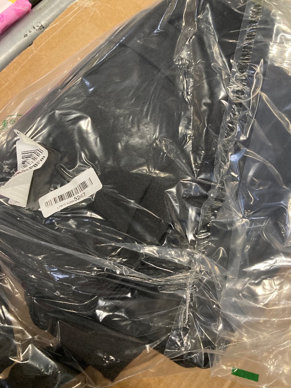 Photo 1 of Covermates Keepsakes Garland Duffle Bag - Durable Polyester, Reinforced Handles, Fits up to 25 Foot Garland Depending on Thickness - Holiday Storage, Black