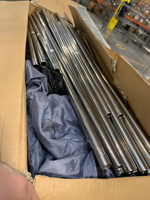 Photo 1 of **MISSING PARTS**
Portable 5-Sided Steam Sauna Tent for Home Use – Indoor Personal Spa Box with 3L Steamer, Fast Heat-Up, Foldable Design, Remote Control and Chair (Transparent Door Design, Black)