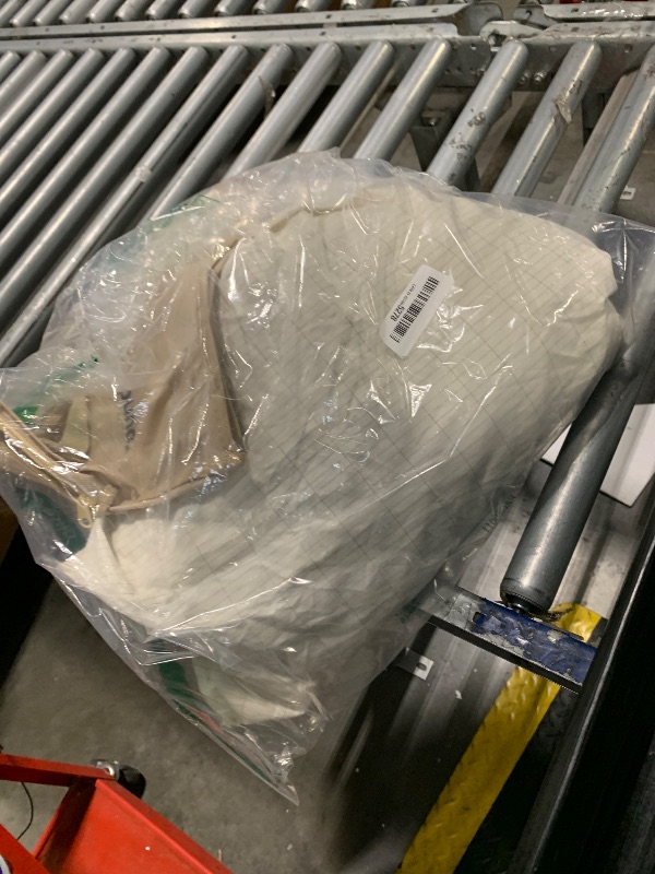 Photo 1 of **UNTESTED**
Grounding Sheet, 90% Organic Cotton+10% Pure Silver Organic Fitted Grounded Sheet for Improved Sleep, Pain Relief - Earth Connected Bedding (White, (60.5 * 80 * 15inch))