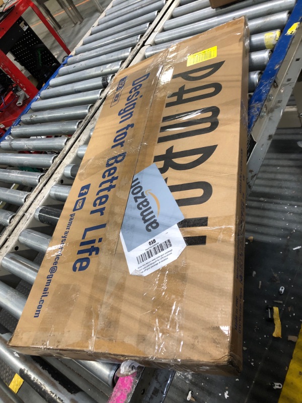 Photo 1 of ****MINOR SCRATCH UNDERNEATH DESK***** Pamray 32 Inch Computer Desk for Small Spaces with Storage Bag, Home Office Work Desk with Headphone Hook, Small Study Writing Table