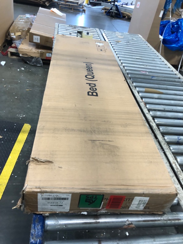 Photo 1 of ******FACTORY SEALED****GAOMON Queen Size Bed Frame with Wood Headboard,Metal Bed Frame with 14 Heavy Duty Steel Slats,No Box Spring Needed,Noise-Free,Retro Brown