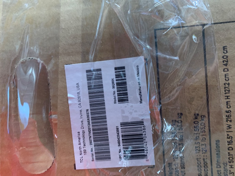 Photo 1 of ***IT WAS NOT TESTED AND DOES NOT HAVE A CONNECTION CABLE***TCL 98 Inch Class QM8K Series | Mini LED QLED 4K HDR | 98QM8K, 2025 Model | 120HZ-144HZ Anti Reflective Wide Angle Screen Smart Google TV Dolby Atmos | Voice Remote Alexa Gaming Streaming Televis