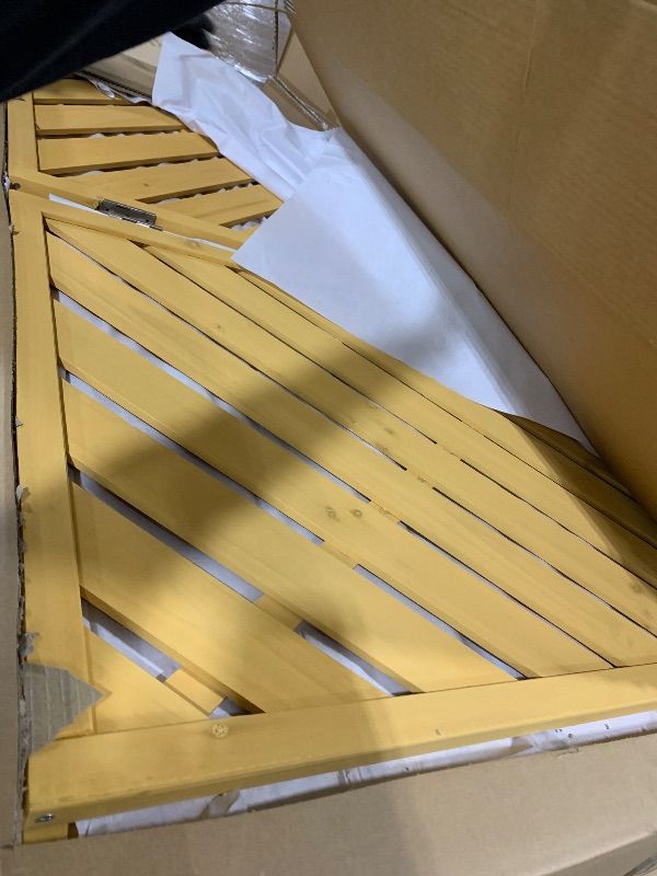 Photo 1 of Hanover Wooden Trash and Recyclables Bin Storage Shed with Dual Front Doors and Hinged Top Lids, 4.9 Ft. x 3 Ft. x 4 Ft.
