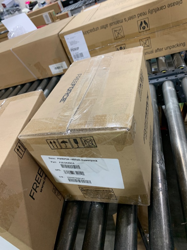 Photo 1 of FreeForce FreeForce 465, 465Wh Ultralite Portable Power Station, Lithium Ion Battery, 300W Pure Sine Wave, LED Light, Solar Generator, Car Jumpstarter, Camping