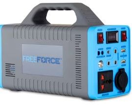 Photo 1 of FreeForce FreeForce 465, 465Wh Ultralite Portable Power Station, Lithium Ion Battery, 300W Pure Sine Wave, LED Light, Solar Generator, Car Jumpstarter, Camping
