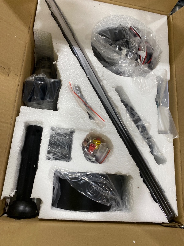 Photo 1 of Breezary 48 Inch Industrial Ceiling Fans without Lights Remote Control, 6-Speed, Reversible DC Motor, 3 Blades, Modern Indoor/Outdoor Ceiling Fan No Light for Patio Home Office, Black