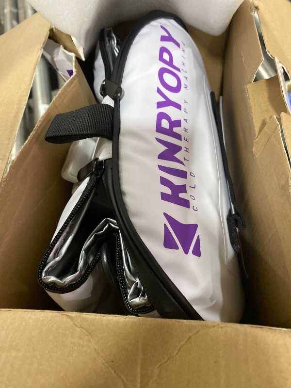 Photo 1 of Cold Therapy Machine with Programmable Timer, Portable Ice Machine for Knee After Surgery, Knee Replacement Recovery System, Cryotherapy Pain Relief w/Compression Pad