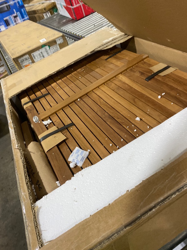 Photo 1 of The Original Spa Double Teak Laundry or Storage Hamper