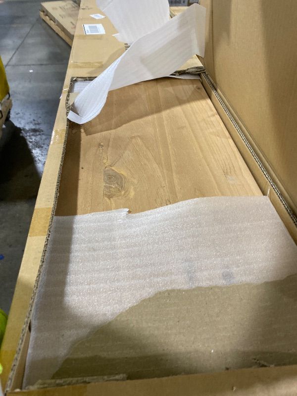 Photo 1 of TEDIDUWA 12 Inch Deep Floating Shelves Set of 2, 60 Inch Extra Wide Solid Wood Wall Shelves, Heavy Duty Wall Mount Bookshelf with 100 lbs Capacity, Farmhouse Rustic Storage for Kitchen & Living Room