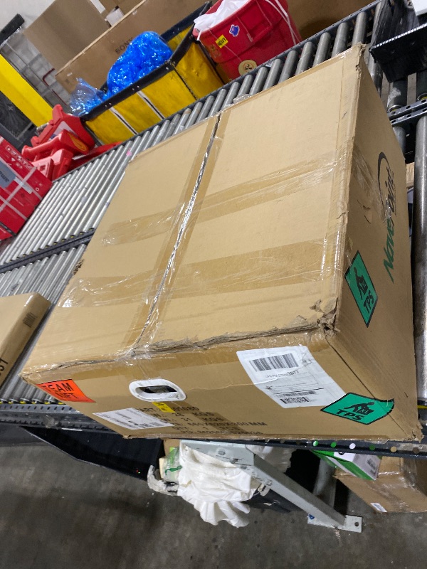 Photo 1 of NavePoint 12U Server Cabinet Wall Mount Rack Enclosure Includes 2 Fans, Locking Glass Door, Removable Side Panels – 12U Network Cabinet 23.6” Deep, 19 Inch Server Rack for IT and A/V Equipment