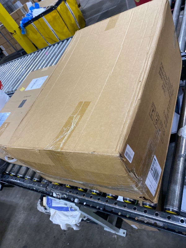 Photo 1 of HotWay 26 Inch Hardside Checked Luggage with Leather Handle, PC Zipperless Suitcase with Spinner Wheels and TSA Locks, Lightweight Checked Luggage for Travel, Silver