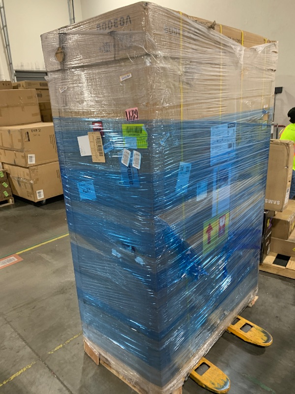 Photo 1 of BODEGACOOLER Commercial Merchandiser Refrigerator, 2 Glass Door Commercial Beverage Refrigerator, 40 Cu. Ft Beverage Display Cooler with Soft LED Light, Adjustable Shelves and 4 Strong Castors(Black)