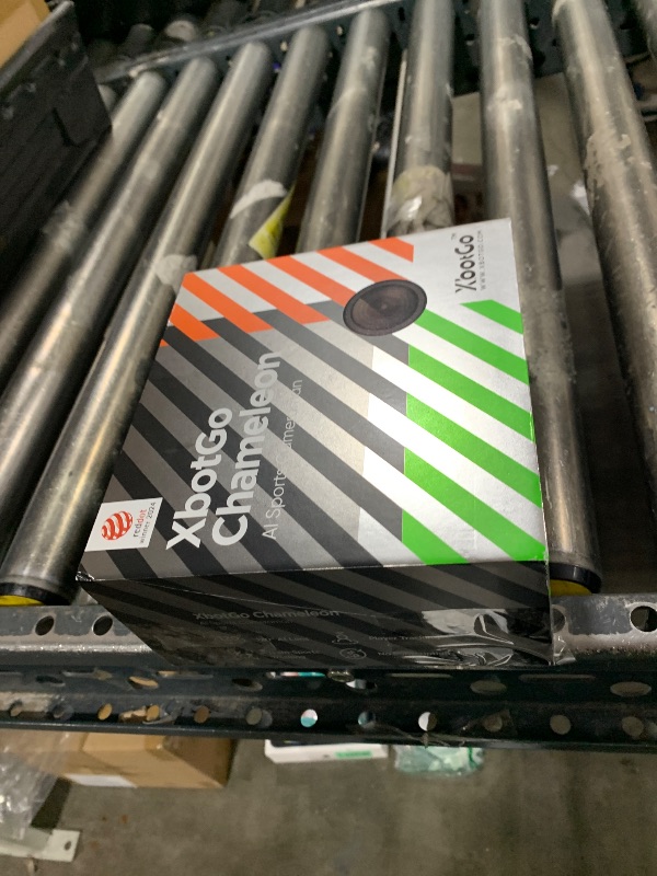 Photo 1 of XbotGo Chameleon AI Auto Sports Action Camera - 4K 60FPS Soccer Camera and Basketball Tracking Camera for Team Sports, Live Streaming, No Subscription, Works with iOS & Android (Lemon Green)