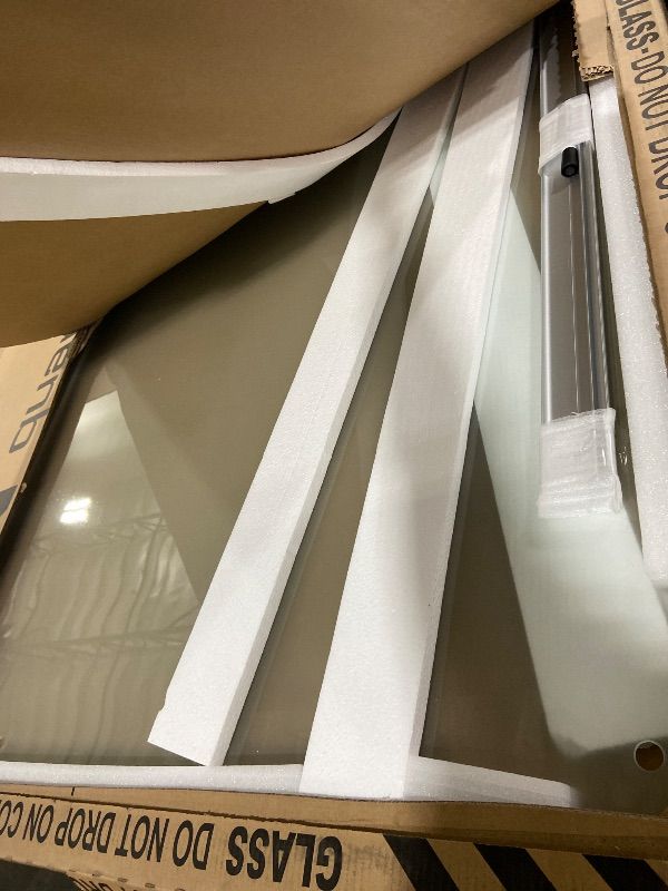 Photo 1 of Quartet Infinity® Glass Unframed Non-Magnetic Dry-Erase Whiteboard, 96" x 48", Frosted White