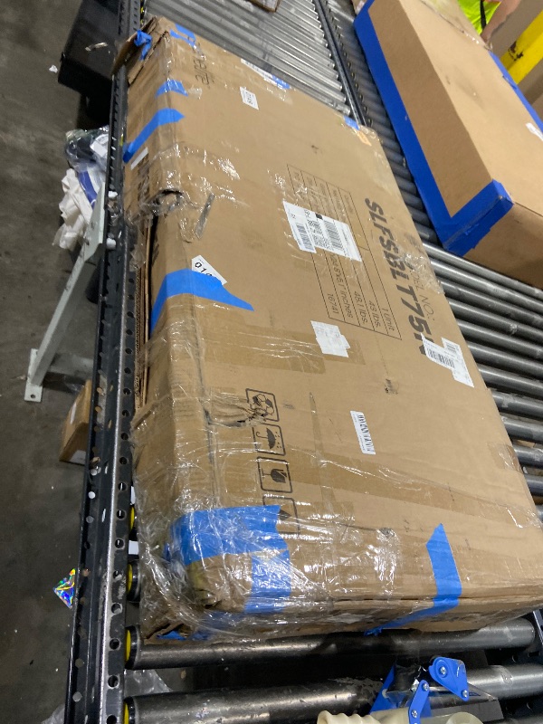 Photo 1 of SereneLife 48in Competition Sized Foosball Table - Height Adjustable Arcade Soccer Set for Home, Game Room, Man Cave - Includes 2 Balls & 2 Fold-Out Cup Holders, Natural