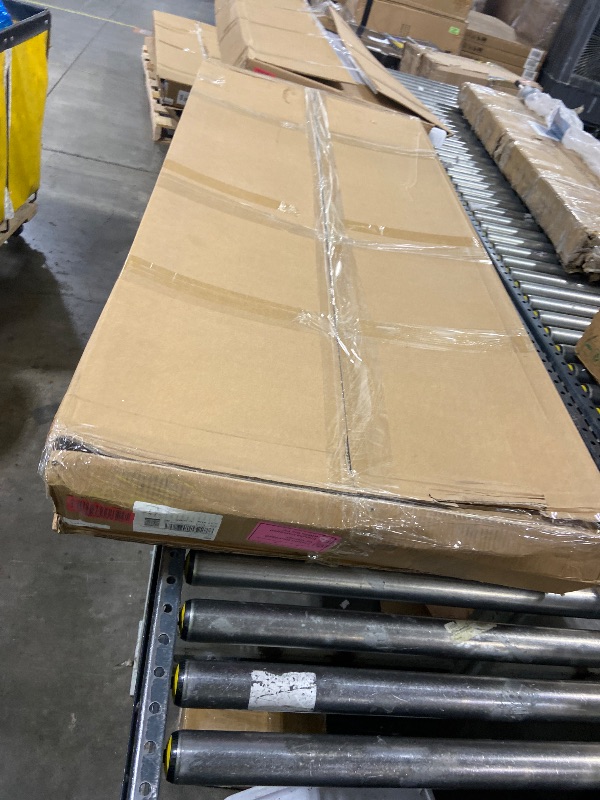 Photo 1 of Cargo Van Partition Safety Bulkhead, Heavy-Duty Steel, Compatible with Ford Transit 150/250/350 Medium Roof, with Lock, Door Handle, Acrylic Custom Window Board,Black