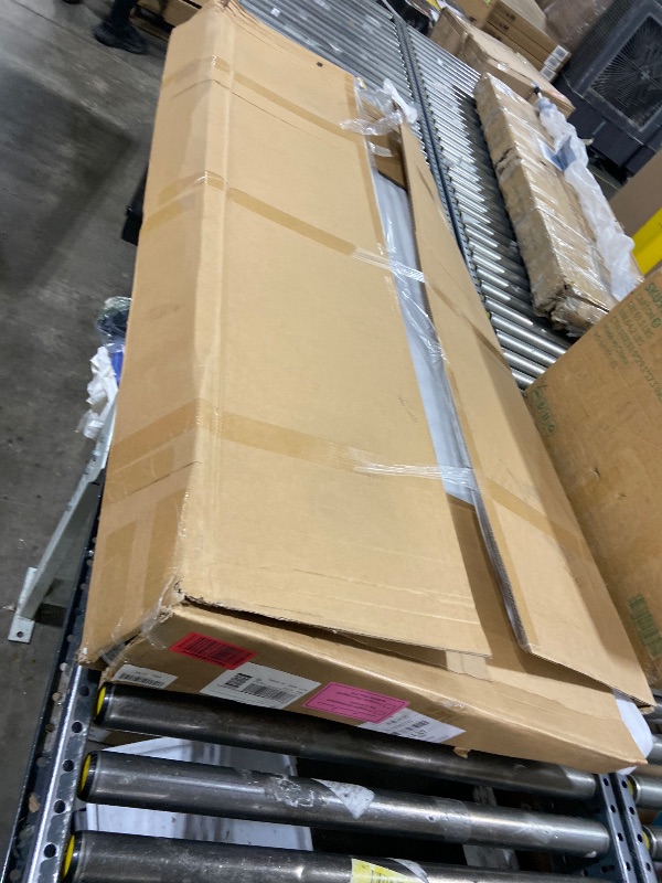 Photo 1 of Cargo Van Partition Safety Bulkhead, Heavy-Duty Steel, Compatible with Ford Transit 150/250/350 Medium Roof, with Lock, Door Handle, Acrylic Custom Window Board,Black