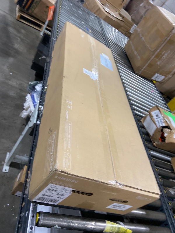 Photo 1 of Samsung 49" Odyssey OLED G9 (G91SD) Dual QHD QD-OLED G-Sync Compatible Curved Gaming Monitor, 144Hz, 0.03ms, AMD FreeSync Premium Pro, Ergonomic Stand, 3 Year Warranty, LS49DG910SNXZA