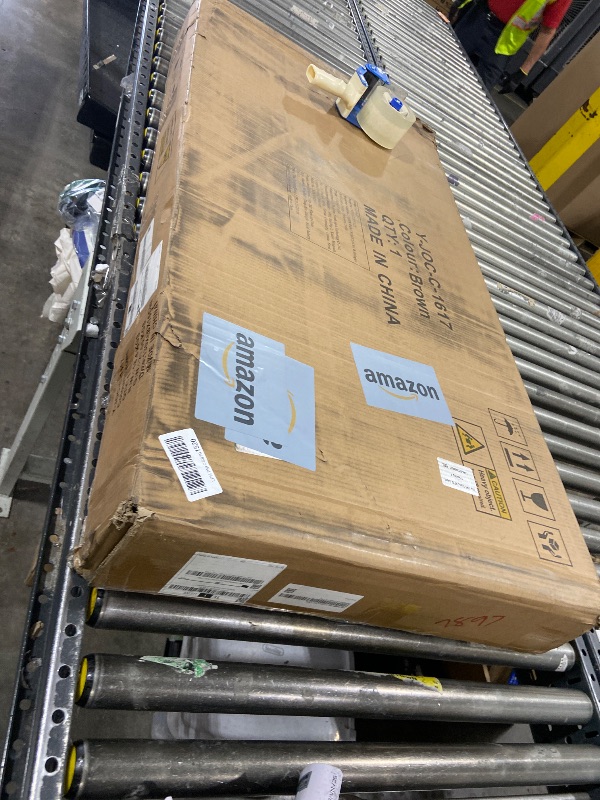 Photo 1 of Dining Table Set for 4,Kitchen Table and Chairs for 4, Round Dining Room Table with Upholstered Chairs, 5 Piece Space Saving Circle Wood Kitchen & Dining Room Dinner Dinette Table Set (Vintage, 47In)