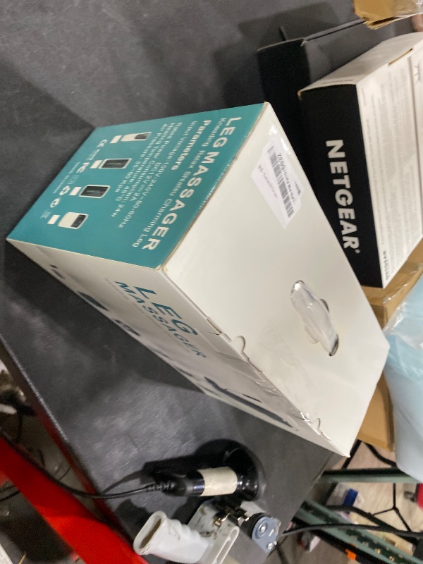 Photo 1 of Heselises Leg Compression Massager, Air Compression Leg Massager for Circulation & Muscle Recovery,6 Modes 9 Levels, Adjustable Full Leg & Foot Massager for Pain Relief, Athletes & Office Use