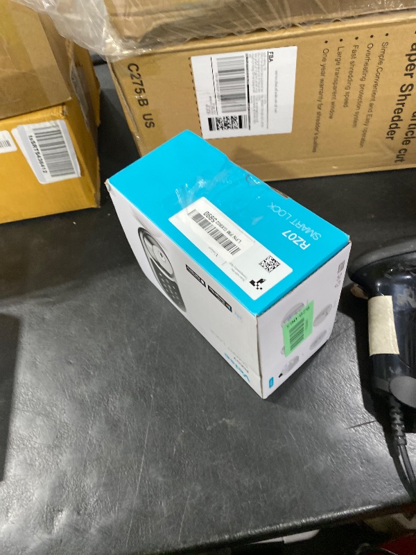 Photo 1 of Veise RZ07 Fingerprint Smart Lock, 7-in-1 Smart Locks for Front Door, Keyless Entry Door Lock with App Control, Biometric Electronic Touchscreen Keypad Deadbolt, Satin Nickel