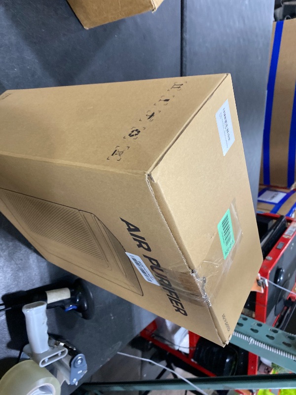 Photo 1 of VOOPNU Air Purifiers For Home With Air Quality Display Cover Area Up to 2152 Sq.Ft Equipped with True H13 HEPA Washable Filter Air Cleaner with Fragrance Sponge for Bedroom Dorm Room, DH-JHD08(White)