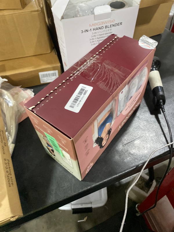 Photo 1 of Momcozy M5 Smart APP Controlled Wearable Breast Pump, Hands-Free Wireless Electric Pump, 3 Modes 9 Suction Levels, BPA-Free, Portable Lightweight, 24mm Flange, 2-Pack Quill Gray