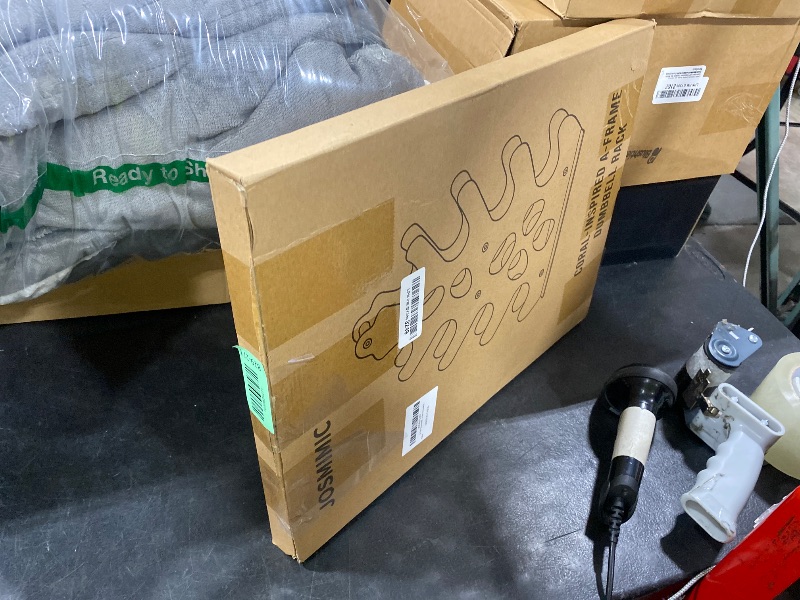 Photo 1 of MISSING HARDWARE ----------------------4 Tier Dumbbell Rack, Weight Rack For Home Gym, Dumbbell Stand for Free Weights