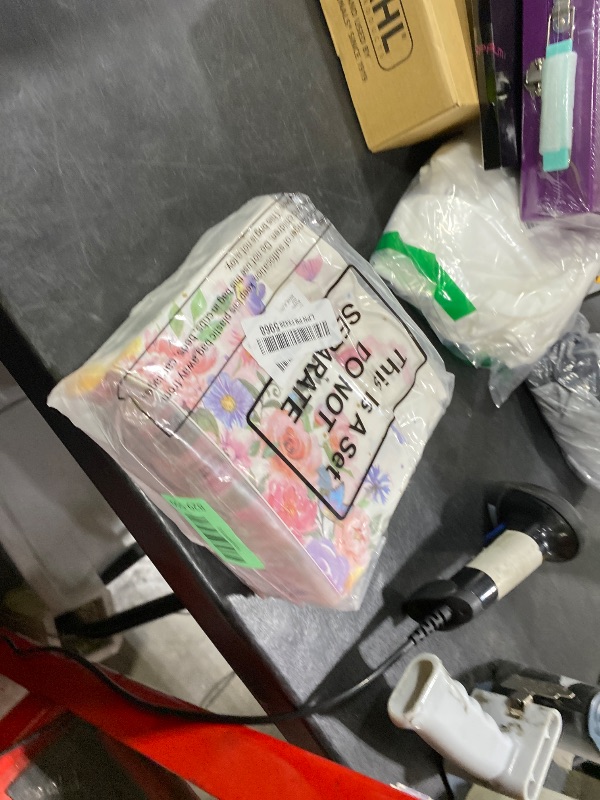 Photo 1 of 100 Pcs Butterfly Napkins Pink Butterfly Party Paper Guest Towels Disposable Colorful Garden Spring Summer Flower and Butterflies Hand Towels for Wedding Birthday Party Supplies (6.5 x 6.5 Inch)