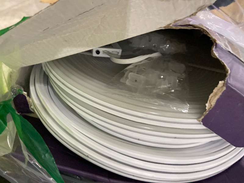 Photo 1 of FBZ 200Ft Led Rope Lights, Flexible Neon Lights Control with App/Remote, Multiple Modes, IP65 Outdoor RGB Waterproof, Music Sync Gaming Light Strip for Bedroom Decor