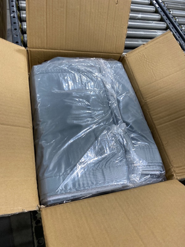 Photo 1 of Eurmax USA Pop Up Canopy Top Gazebo Tent Cover Replacement Top Only,Bonus 4PC Pack Weight Bag (10x15, Grey)