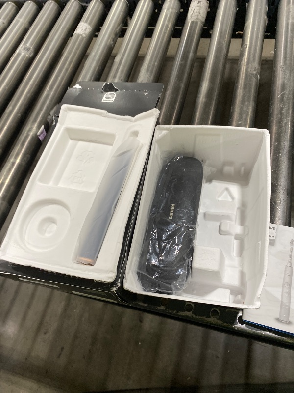 Photo 1 of Philips Sonicare DiamondClean Smart 9500 Electric Toothbrush, Sonic Toothbrush with App, Pressure Sensor, Brush Head Detection, 5 Brushing Modes and 3 Intensity Levels, Black, Model HX9923/11