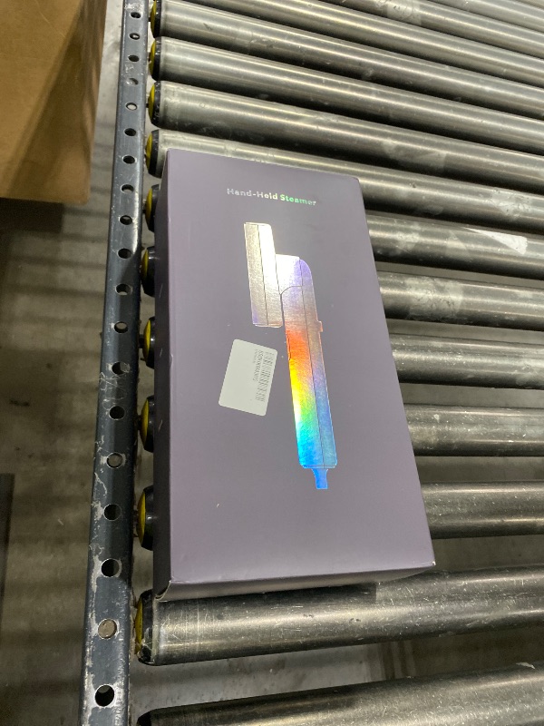 Photo 1 of Eoubed Steamer for Clothes, Portable Home & Travel Handheld Wrinkles Remover for Clothes, 15s Fast Heat-Up, 70ml Water Tank with Measuring Cup, Portable Garment Steamer for 120V Countries, Silver Gray