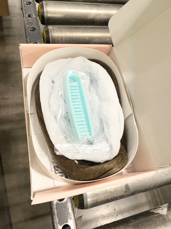 Photo 1 of Rich Choices Human Hair Toppers for Women-100% Real Remy Hair Topper No Bang-Upgraded 150% Density 9 * 12CM Lace Base-Clip in Hairs Topper for Thinning Hairs-10Inch #4 Medium Brown