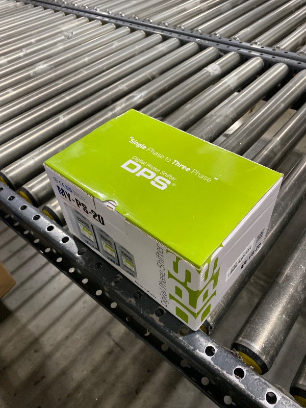 Photo 1 of DPS Sinlge Phase to 3 Phase Converter, 20HP, 60A, Input/Output 200V - 240V MY-PS-20 Model Must Be Used for 15HP(11kW) 45A Motor, DPS Must Be Used for 1 Motor Only, UL-Listed