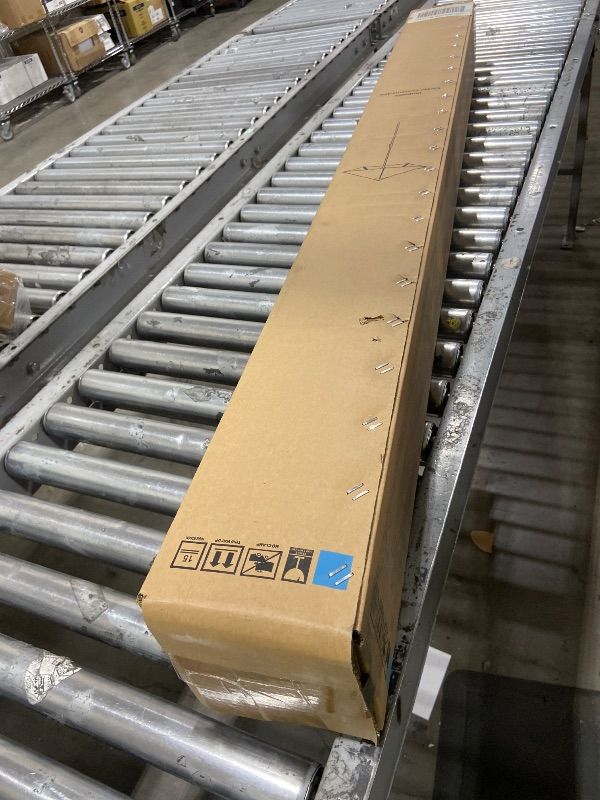 Photo 1 of Lavallette 9 ft. Aluminum Tilt Patio Umbrella in Ocean Blue Olefin