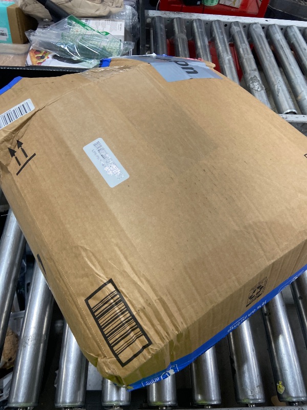 Photo 1 of Yalamila Oversized King Goose Feather Down Fiber Comforter, 100% Cotton Cover Ultra Soft Fluffy Duvet Insert, All Season Luxurious Hotel Bedding Comforter with 8 Loops, White 116"x98"