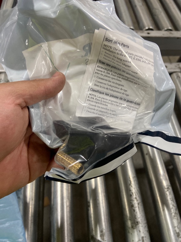 Photo 1 of KOHLER K-TS73115-4-CP Composed Valve Trim with Lever Handle For Rite-Temp Pressure-Balancing Valve, Not Included, Polished Chrome