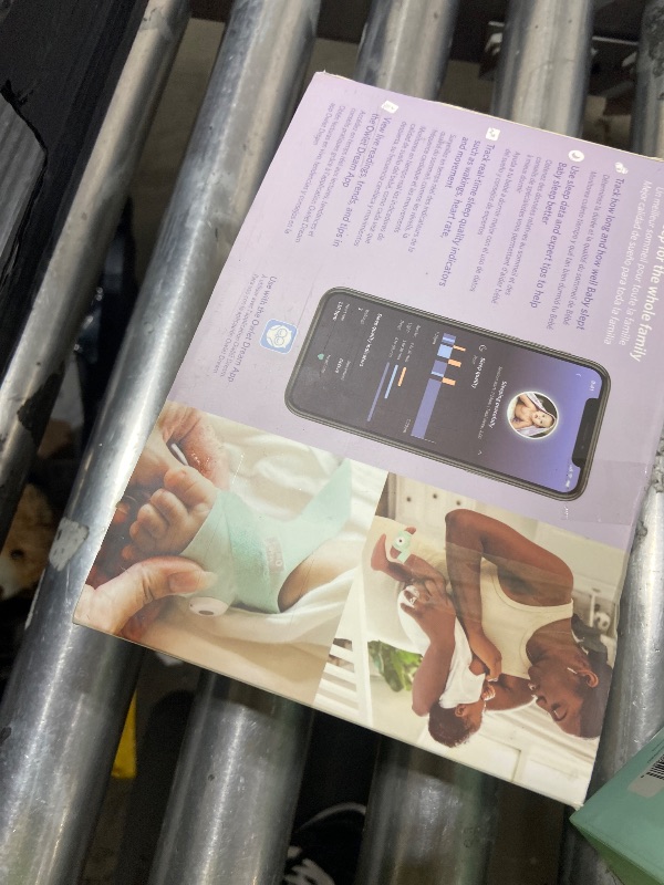 Photo 1 of Owlet Dream Sock® - FDA-Cleared Smart Baby Monitor - Track Live Pulse (Heart) Rate, Oxygen in Infants - Receive Notifications - Mint