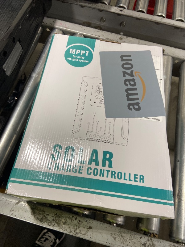 Photo 1 of iSunergy 120A 180V MPPT Solar Charge Controller 12V/24V/36V/48V Auto, Heat-Dissipating Metal Housing, Dual Fans, and LCD Display, for LiFePO4, Gel, Lithium, SLD, FLD, and Ternary Battery