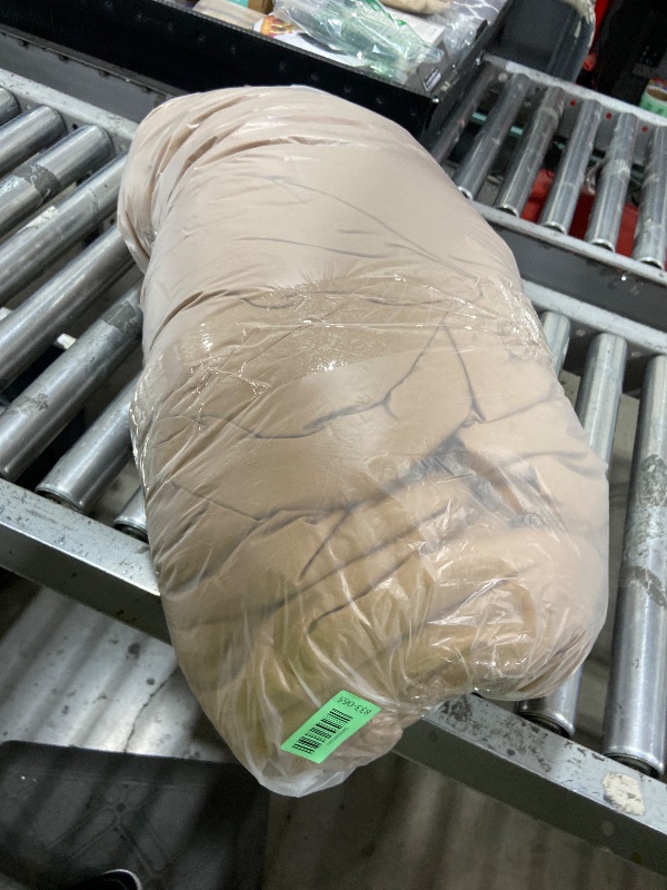 Photo 1 of JOLLYVOGUE Full Size Comforter, 3 Pieces Oak Brown Seersucker Lightweight Full Size Bedding, All Season Fluffy Microfiber Bedding Comforter Set with 1 Ruffle Comforter and 2 Ruffle Pillowshams