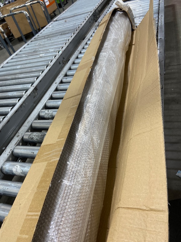 Photo 1 of Red Lantern 6 ft. Tall Bamboo Wave Screen - Natural